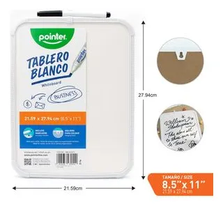 POINTER TABLERO BLANCO MINI